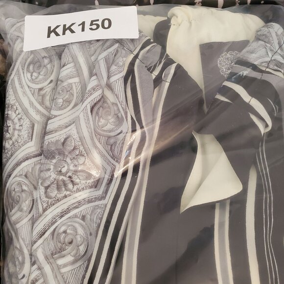 Vince Camuto Womens Floral Scarf Print Halter Maxi Dress Size 6 Black Keyhole - Picture 11 of 11